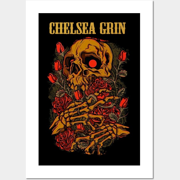 CHELSEA GRIN BAND Wall Art by Pastel Dream Nostalgia